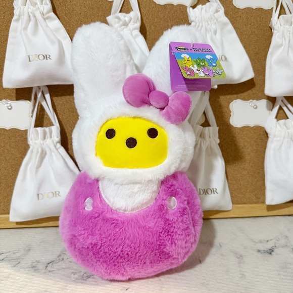 Dior White Drawstring Dustbag with Mystery Color Egg - Picture 5 of 9